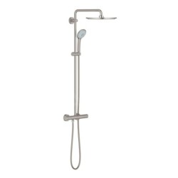Grohe Euphoria - Set de douche 310 avec thermostat, 3 jets, supersteel 26075DC0