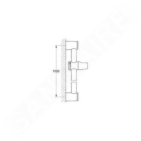 Grohe Relexa - Barre de douche 1.000 mm, chrome 28621000