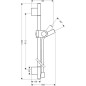 Axor Programme de douche - Barre de douche 900 mm, chrome 27989000 Axor Programme de douche - Barre de douche 900 mm, chrome 27989000