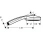 Hansgrohe Croma 100 - Pommeau de douche Multi, 3 jets, gris 28536460