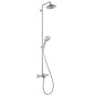 Hansgrohe Raindance Select - Mitigeur de baignoire thermostatique S 240 Showerpipe avec accessoires, chrome 27117000