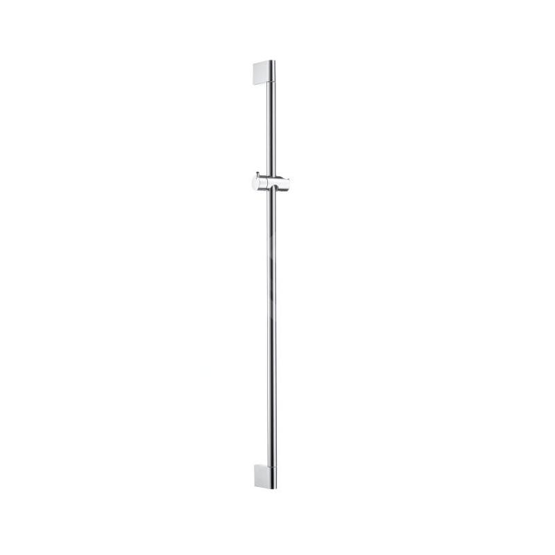Hansgrohe Unica'Crometta - Barre de douche de 0.90 m sans flexible de douche, chrome 27609000