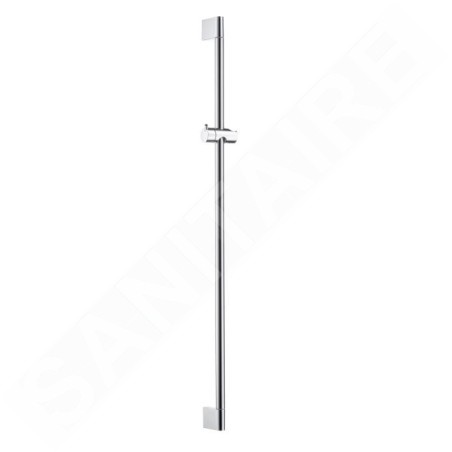 Hansgrohe Unica'Crometta - Barre de douche de 0.90 m sans flexible de douche, chrome 27609000