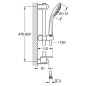 Grohe Euphoria - Set de douche Mono, chrome 2726600E