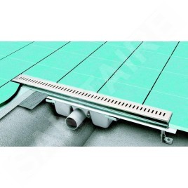 Ravak Runway - Ecoulement de douche 300 mm, acier inoxydable X01418