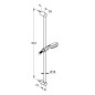 Kludi Logo - Colonne de douche, chrome 6819005-00