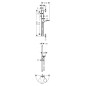 Axor Citterio E - Set de douche avec douchette Raindance Select S 120 3 jet, chrome 36735000