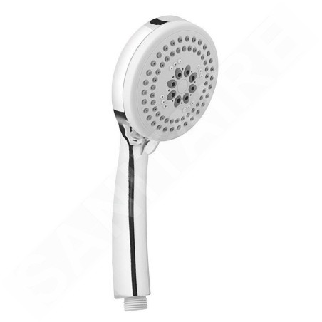 Aqualine Douches - Pomme de douche, diamètre 100 mm, 3 jets, chrome SC089