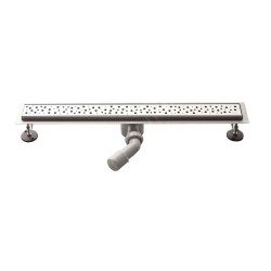 Aqualine Canniveaux - Bac en acier inoxydable avec grille de couverture 900x110x90 mm NO3190