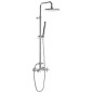 Sapho Airtech - Colonne de douche 200, pour raccord au robinet, chrome 990E