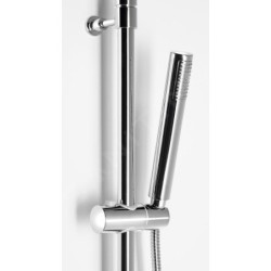 Sapho Airtech - Colonne de douche 200, pour raccord au robinet, chrome 990E