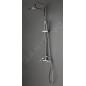 Sapho Airtech - Colonne de douche 200, pour raccord au robinet, chrome 990E