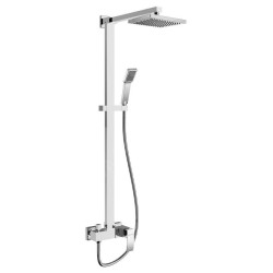 Sapho Ginko - Colonne de douche 200 avec robinet, chrome 1101-43