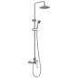 Sapho Luka - Colonne de douche avec robinet, 200 mm, chrome LK139
