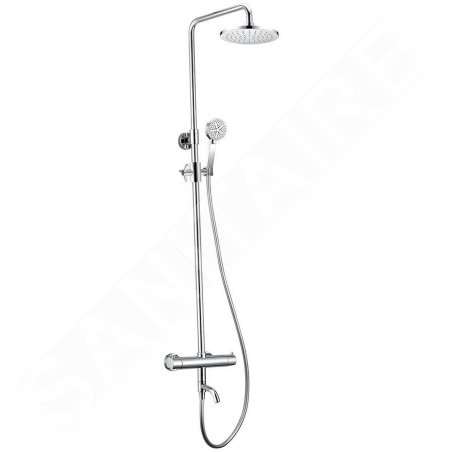 Sapho Kimura - Mitigeur thermostatique de baignoire avec accessoires, chrome KU500