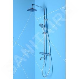 Sapho Kimura - Mitigeur thermostatique de baignoire avec accessoires, chrome KU500