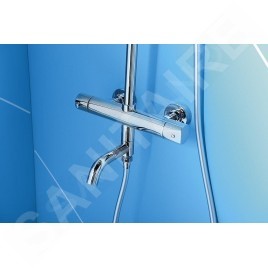 Sapho Kimura - Mitigeur thermostatique de baignoire avec accessoires, chrome KU500