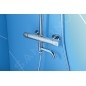 Sapho Kimura - Mitigeur thermostatique de baignoire avec accessoires, chrome KU500 Sapho Kimura - Mitigeur thermostatique de baignoire avec accessoires, chrome KU500