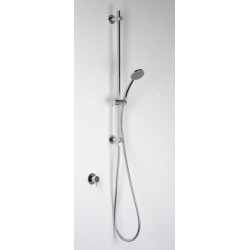 Sapho Luka - Barre de douche DANIELA, 700 mm, avec écoulement, chrome 1202-08
