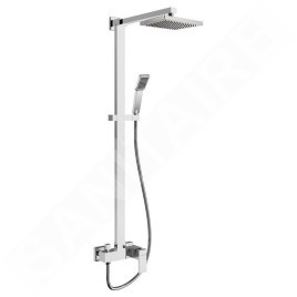 Sapho Latus - Colonne de douche avec robinet, 200 mm, chrome 1102-03