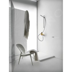 Laufen Kartell - Set de douche Disc avec mitigeur encastré, chrome H3313390041411