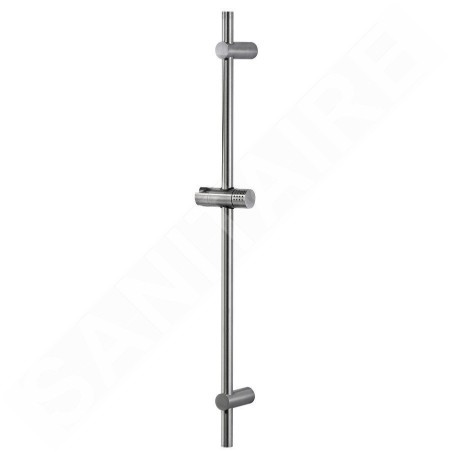 Sapho Minimal - Barre de douche avec support coulissant, 700 mm, inox MI001