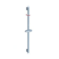 Ravak Douches - Barre de douche avec support coulissant 973.00, 900 mm, chromé X07P014