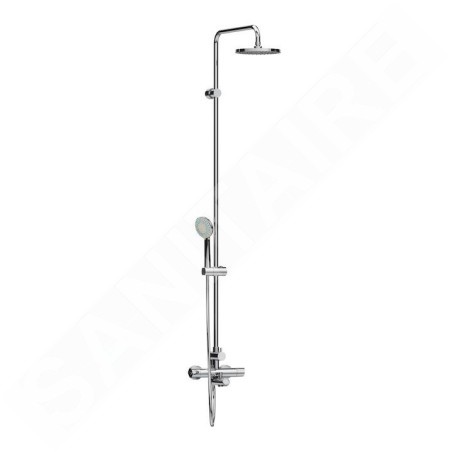 Jika Mio - Set de douche avec mitigeur thermostatique, chrome H3237170045711
