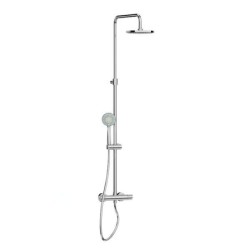 Jika Mio - Set de douche avec mitigeur thermostatique, chrome H3337170045711