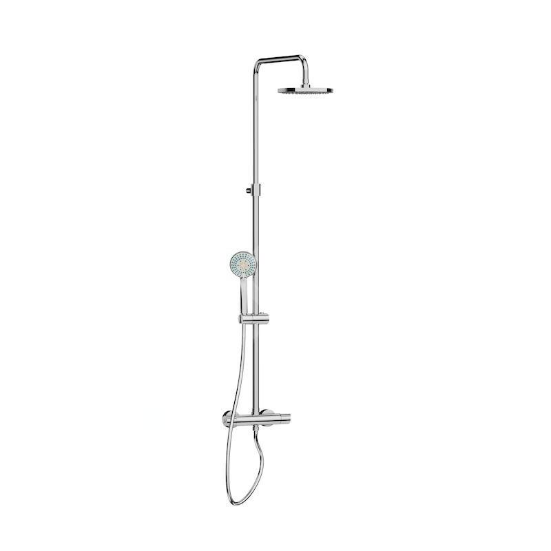 Jika Mio - Set de douche avec mitigeur thermostatique, chrome H3337170045711