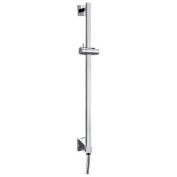 Sapho Nancy - Barre de douche 600 mm, sortie d’eau, chrome 1202-04