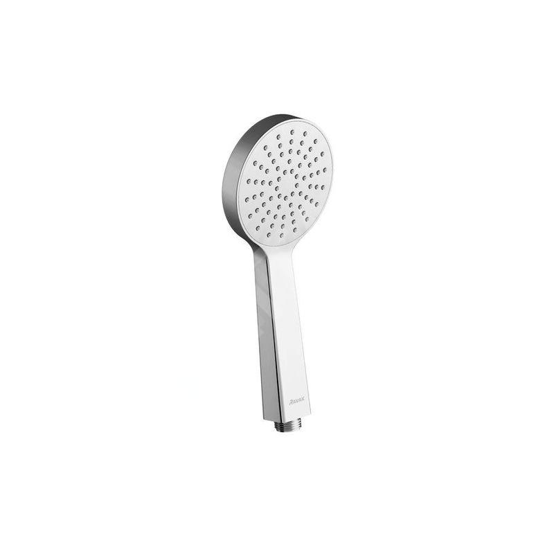 Ravak Douches - Douchette Flat S 960.00, plate, 1 fonction, diamètre 100 mm, chromé X07P343