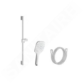 Ravak Douches - Ensemble de douche Air 921.00, tige et flexible, 3 jets, chrome X07S002