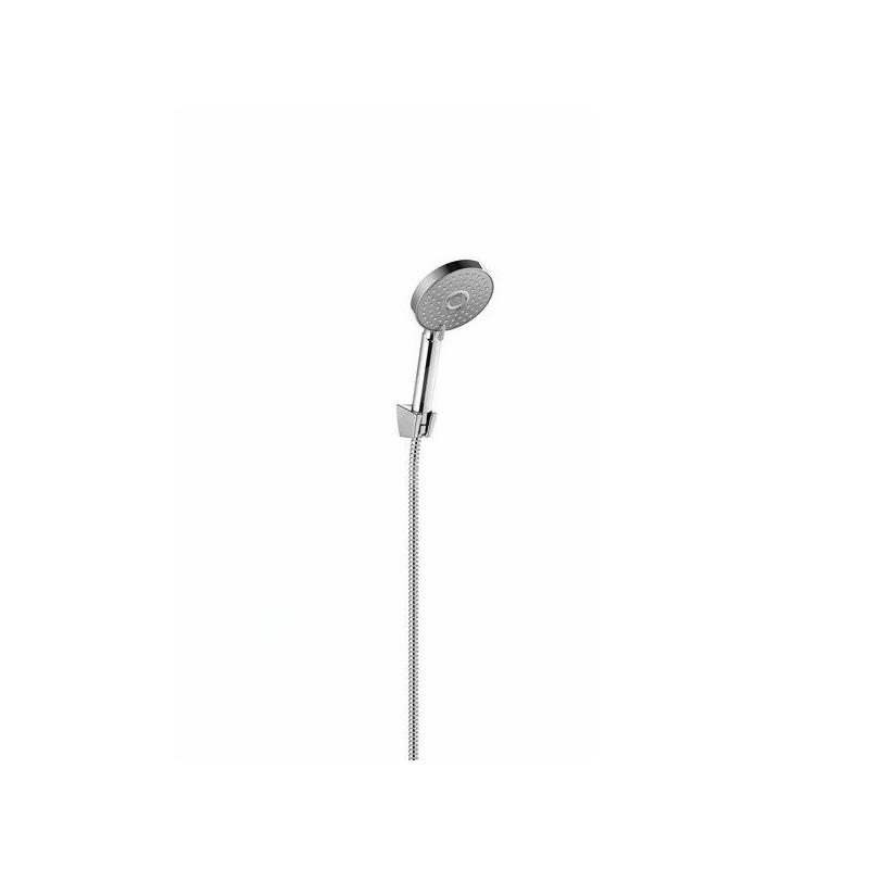 Ravak Douches - Pomme de douche, support et flexible 903.00, 3 jets, chrome X07S006