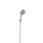 Ravak Douches - Pomme de douche, support et flexible 903.00, 3 jets, chrome X07S006
