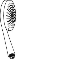 Hansa Viva - Pommeau de douche, 3 jets, chrome 44340100