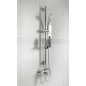 Ideal Standard Idealrain - Ensemble de douchette à main, 3 jets, barre et flexible, chrome B9417AA
