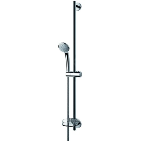 Ideal Standard Idealrain - Ensemble de douchette à main, 3 jets, barre et flexible, chrome B9504AA
