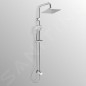 Ideal Standard Idealrain Cube - Set de douche 200, pour une combinaison avec mitigeur encastré, chrome A5834AA