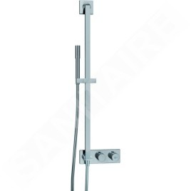 Ideal Standard Archimodule - Set de douche avec thermostat encastré, 1 jet, chrome A1557AA