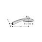 Hansgrohe Croma 100 - Pommeau de douche Multi, 3 jets, chrome mat 28536880