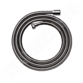 Hansgrohe Flexibles - Flexible de douche en métal Secuflex pour raccord à 4 trous pour bord de baignoire ou socle de baignoire,