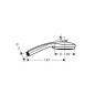Hansgrohe Croma 100 - Pommeau de douche Multi, 3 jets, satinox 28536810
