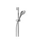 Kludi Freshline - Set pommeau de douche 120, 1 jet, barre et flexible, chrome 6784005-00