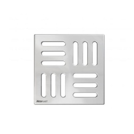 Alcadrain Accessoires - Grille, 102x102 mm, acier inoxydable MPV004