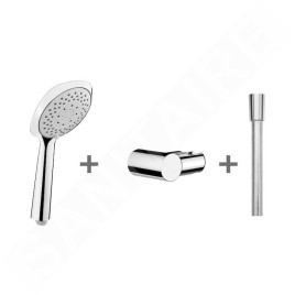 Jika Cubito Pure - Set de douche Cubito-N 110 mm, 4 jets, chrome H3651X00043631