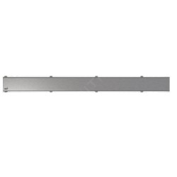 Alcadrain Grilles - Grille pour caniveau de douche linéaire 850 mm, inox mat SPACE-850M