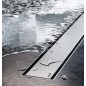 Alcadrain Grilles - Grille pour caniveau de douche linéaire 850 mm, inox mat SPACE-850M Alcadrain Grilles - Grille pour caniveau de douche linéaire 850 mm, inox mat SPACE-850M