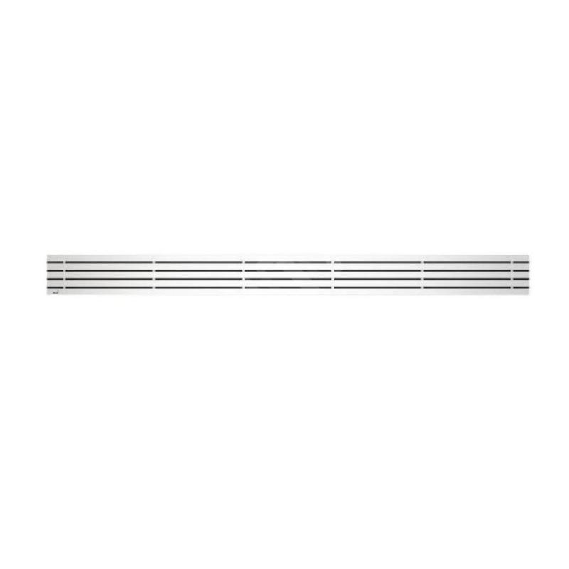 Alcadrain Grilles - Grille pour caniveau à douche d'angle 750 mm, inox mat STREAM-750M Alcadrain Grilles - Grille pour caniveau à douche d'angle 750 mm, inox mat STREAM-750M