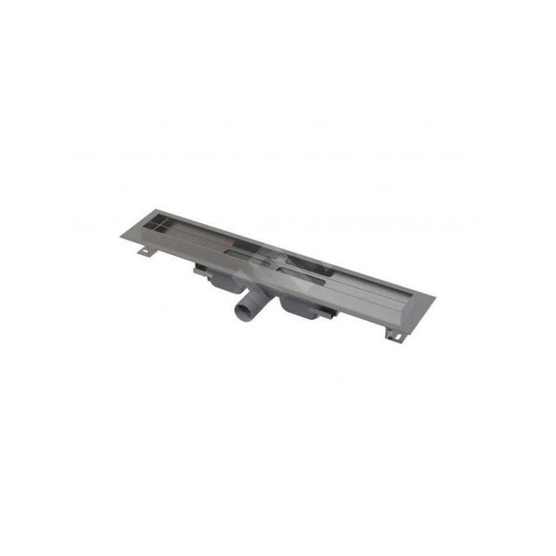 Alcadrain Douchegoten - Caniveau de douche Professional Low 1150 mm, avec rebord pour grille pleine, inox APZ106-1150 Alcadrain Douchegoten - Caniveau de douche Professional Low 1150 mm, avec rebord pour grille pleine, inox APZ106-1150